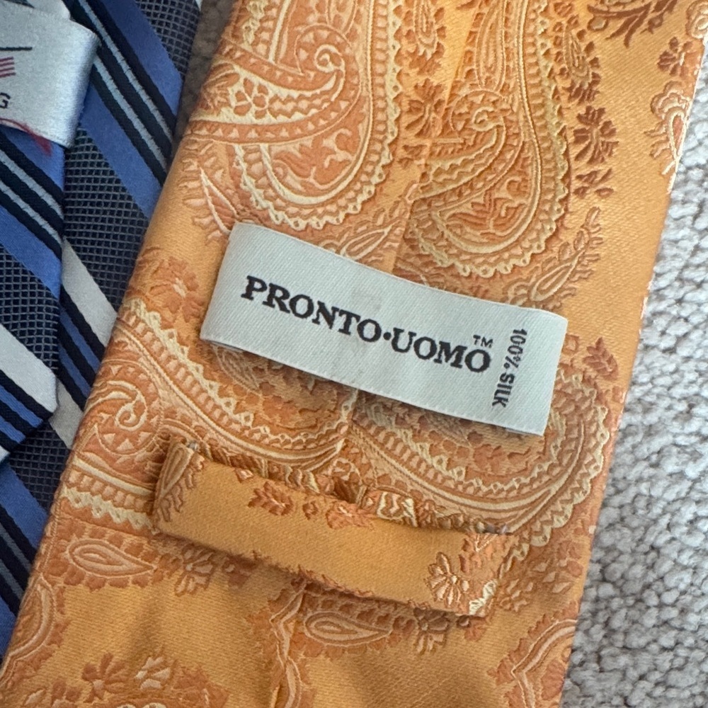 Bundle of men’s silk ties - Picture 5 of 9